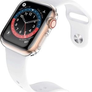 Misxi Transparent Case Compatible for i Watch Series 7 41mm Screen Protector
